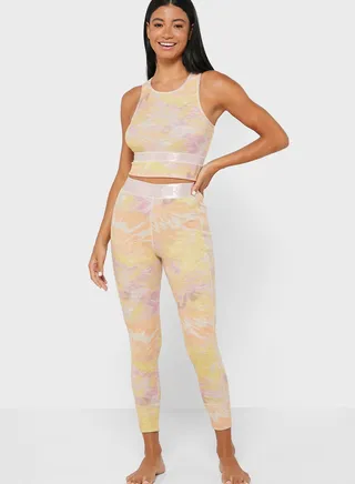 Tie Dye Rib Legging 