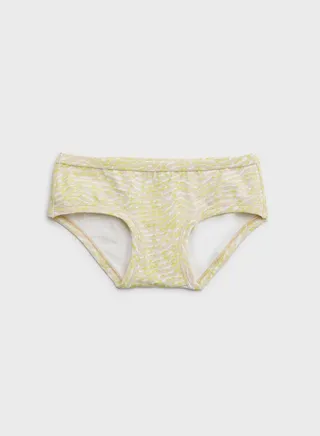 Stripe High Leg Briefs 