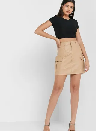 Knitted Mini Skirt