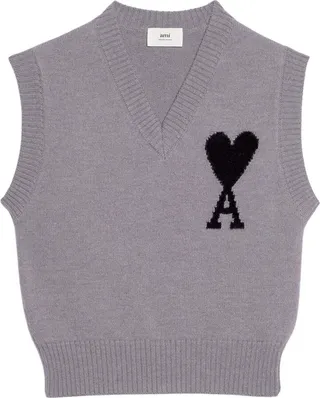 Ami de Coeur virgin-wool vest