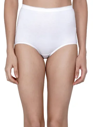 High Waisted Soft Panty White 