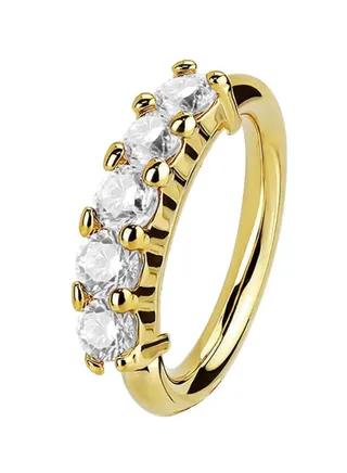 Alloy Zircon Exquisite Stylish Nose Ring 