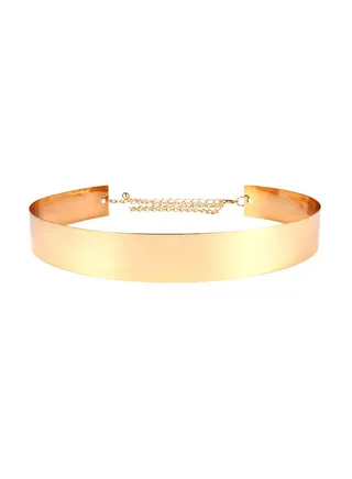 Copper Simple Design Retro Style Waist Chain 