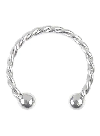 Twisted Alloy Nose Ring 