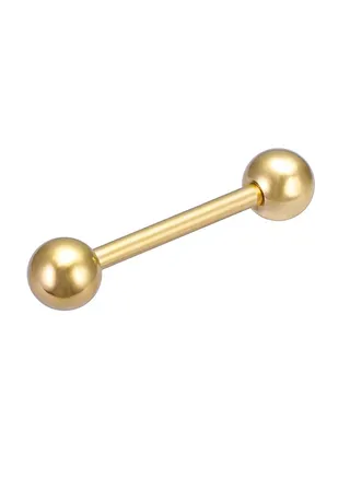 Stainless Steel Barbell Tongue Ring 