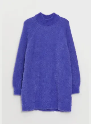 High Neck Knitted Tunic 