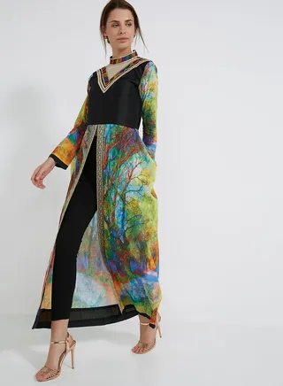 Printed Funky Tunic Multicolour 