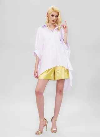White Poplin Tunic 