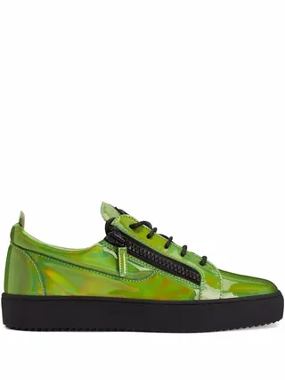 Frankie low-top leather sneakers