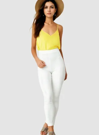 Just In Case Yellow Top 