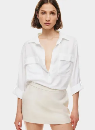 Elara White Top 