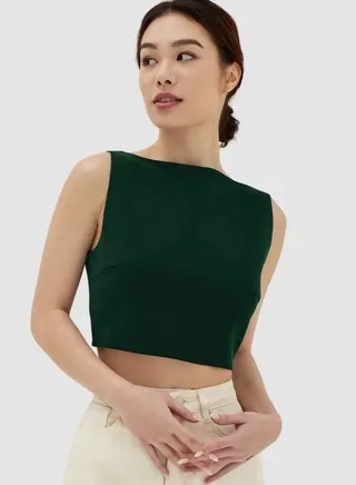 Kiev Dark Green Top 