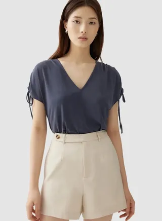 Havana Navy Blue Top 