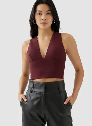 Brussels Plum Top 