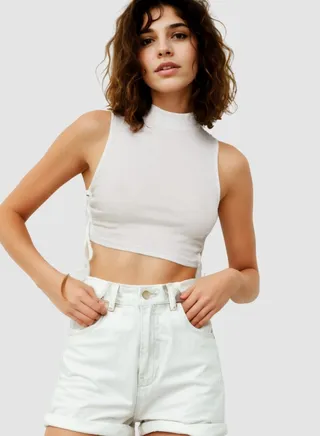Oceanic White Top 