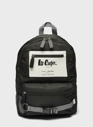 Top Handle Logo Backpack