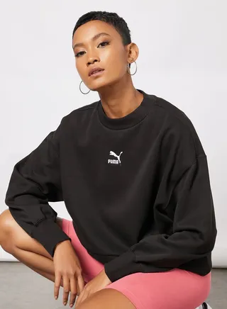 Classics Oversized Sweatshirt Black 