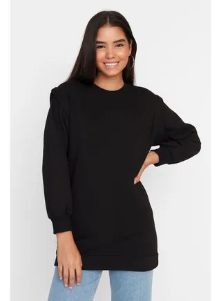 Sweatshirt - Black - Regular 