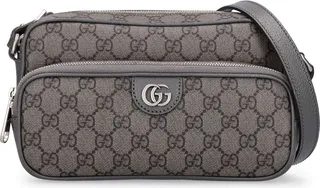 Ophidia GG canvas shoulder bag