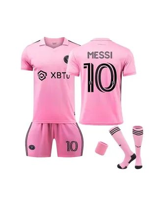 SänHahn No.10 football suit suit children's men's and women's football team uniforms 4-Piece 