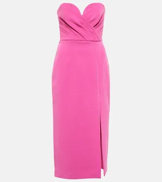 Rosanna strapless midi dress