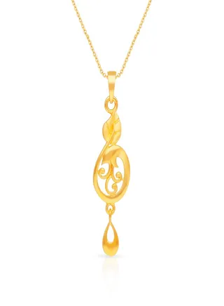 22 Carat 916 Purity Yellow Gold Pendant PD1540719Y For Women 