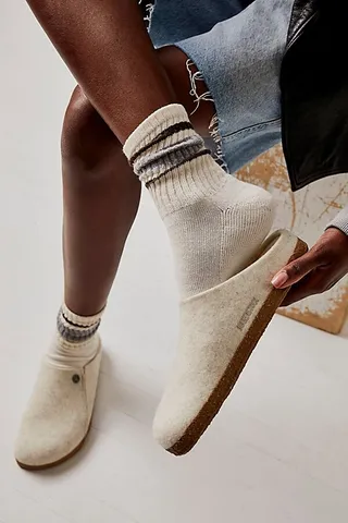 Birkenstock Zermatt Shearling Lined Slipper by Birkenstock at Free People