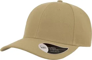 Atlantis Beat Structured 6 Panel Cap - Brown