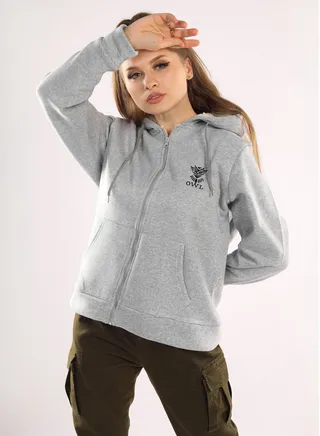 Sweatshirt With Zipper 