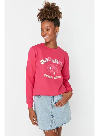 Sweatshirt - Pink - Regular 