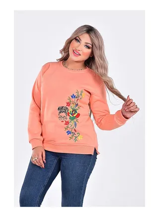 Casual Printed Round Neck sweatshirt Simon 