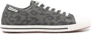 Square vulcanized low-top sneakers