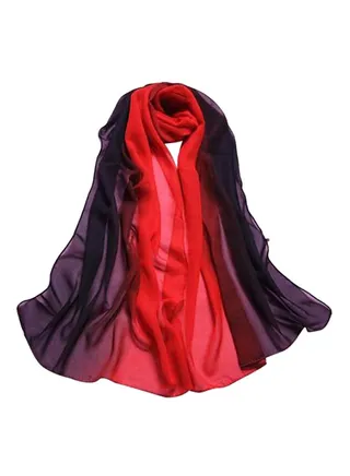 Pastoralism Printed Scarf Black/Red 