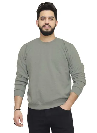 OneHand Basic Casual Sweatshirt Cotton - Mint 