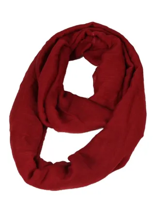 Neck Wrap Scarf Wine 