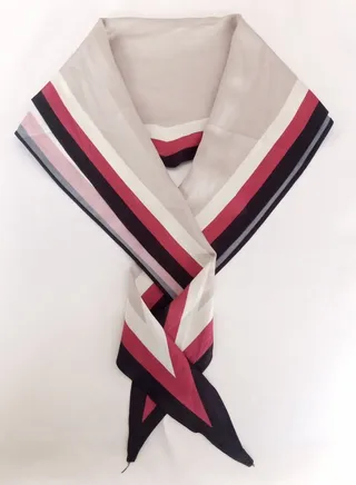 Lily's Style Parisian Scarf Red Black 