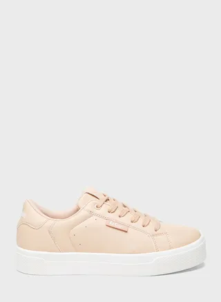 Lace Up Low Top Sneakers