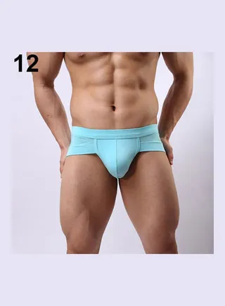 Solid Brief Sky Blue 