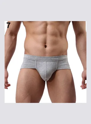 Solid Brief Grey 