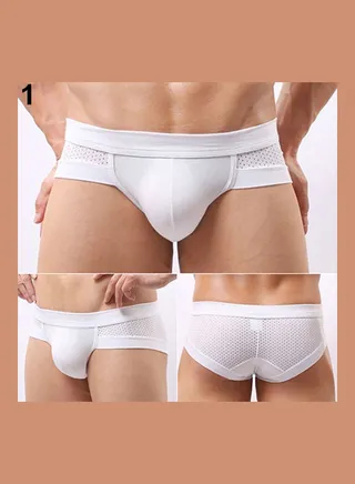 Solid Brief White 