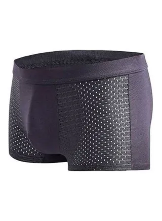 Mesh Hollow Boxer Grey/Purple 