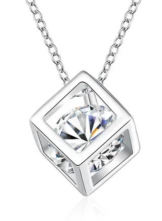 Stone Pendant Necklace 
