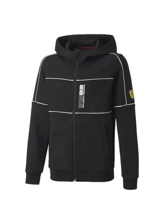Scuderia Ferrari Race Kids Hooded Sweat Jacket 