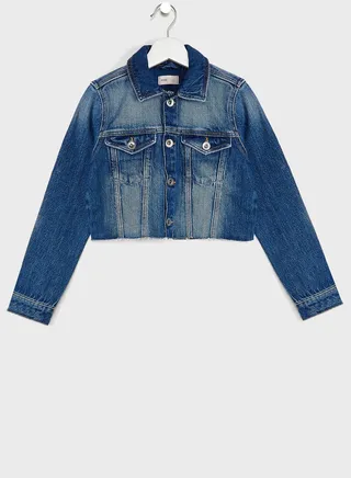 Kids Casual Denim Jacket 