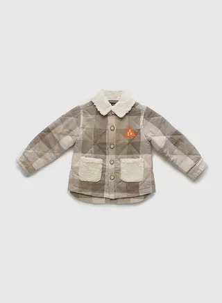Baby Boy Plaid Jacket 