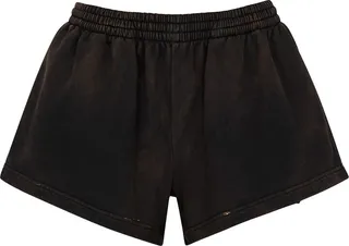 Balenciaga Distressed Cotton Shorts