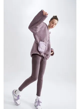 Woman Legging Fit Knitted Leggings 