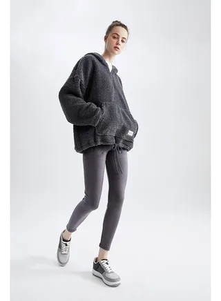 Woman Anthracite Leggings 