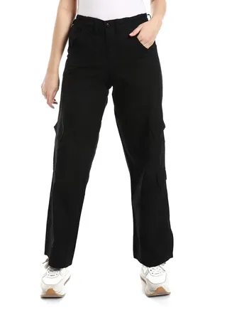 Cargo  Pants Cotton - BLack 