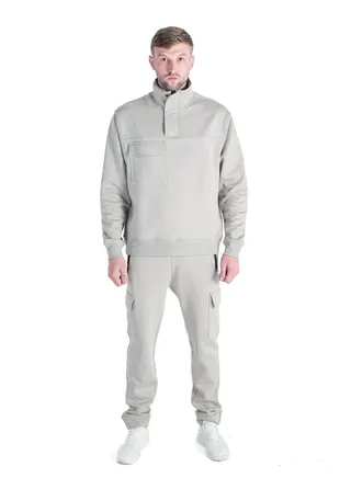 SWEATSHIRT HIGH COL 